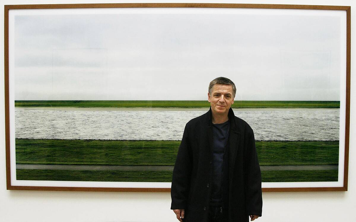 German photographer Andreas Gursky poses...