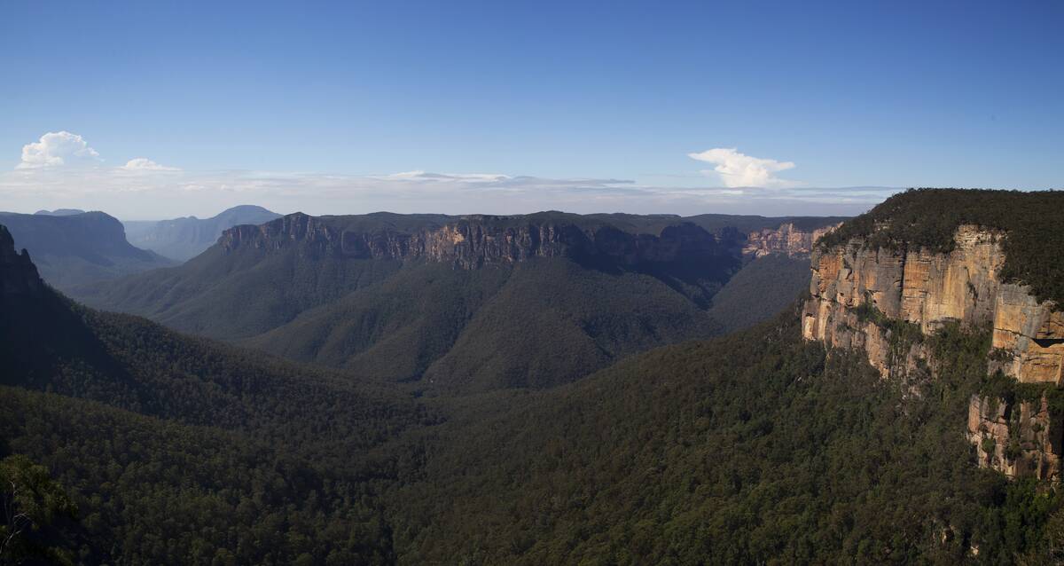 Govetts Leap lookout - Grose Valley
