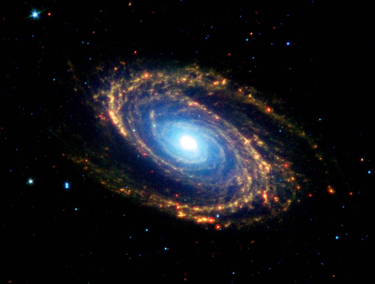 Images From Newly Named Spitzer Space Telescope