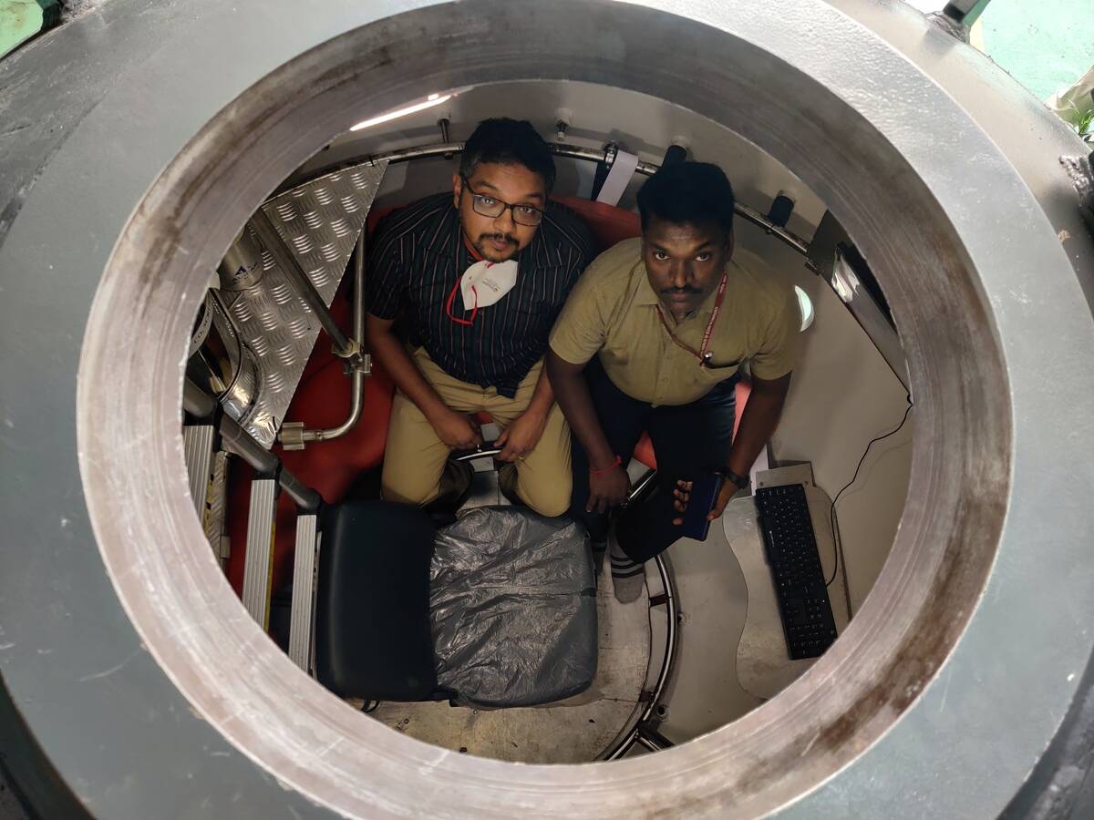 Indian Deep Ocean Exploration Vehicle Under Development As Part of Samudrayaan Program