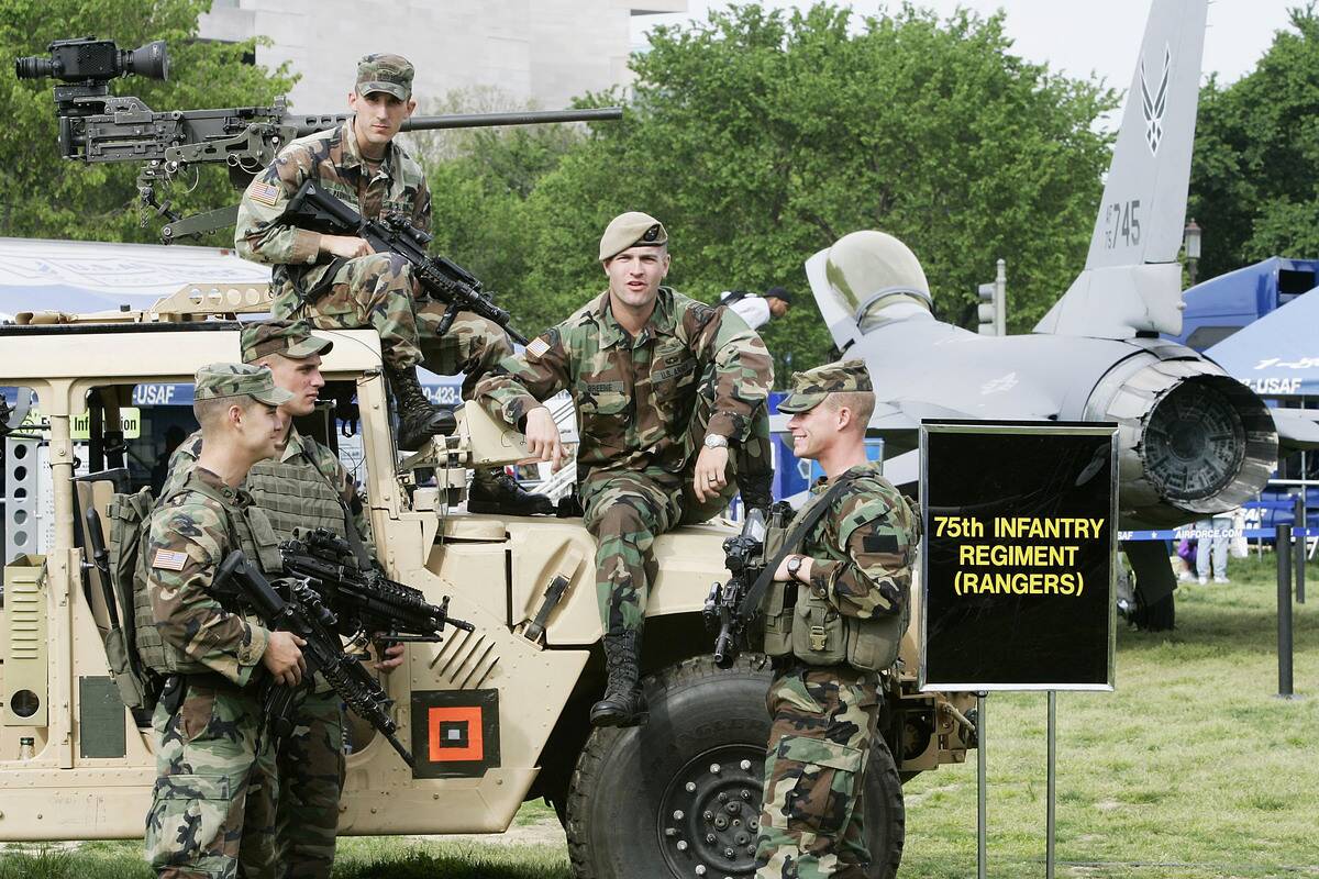 Military Displays Hardware On National Mall
