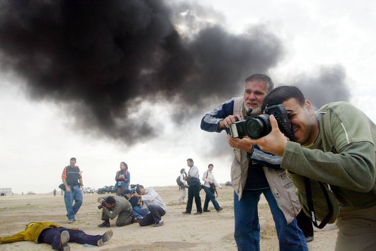 Mock Chemical Attack In Kuwait City
