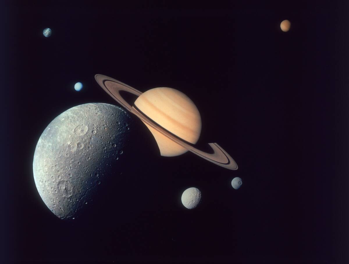 Moons Of Saturn