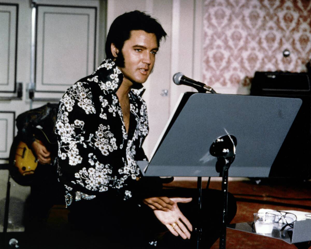 On the set of Elvis: That's the Way It Is