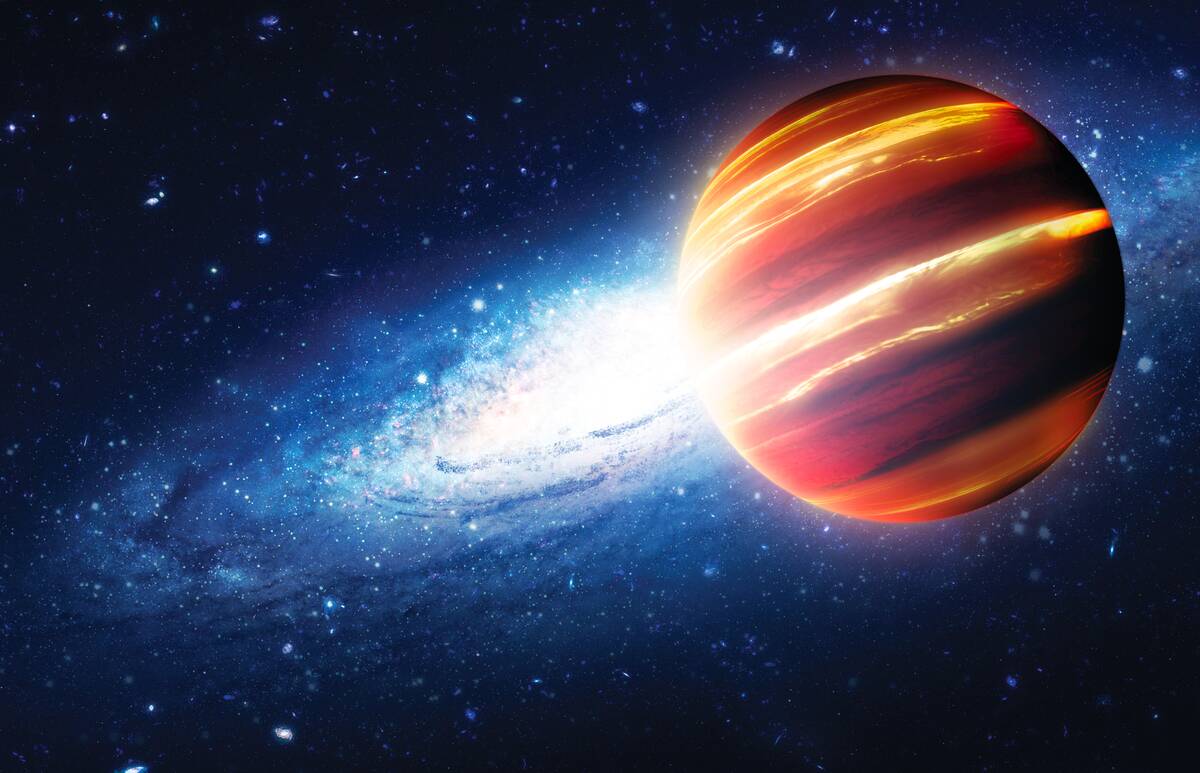 Rogue Planet Illustration