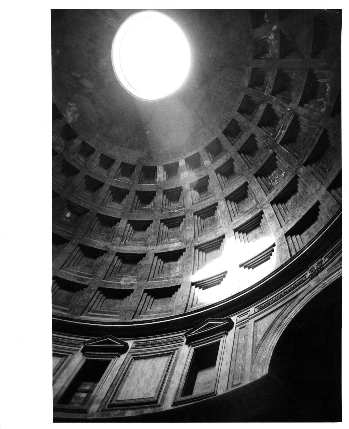 Roman Pantheon Building In Rome, Italy