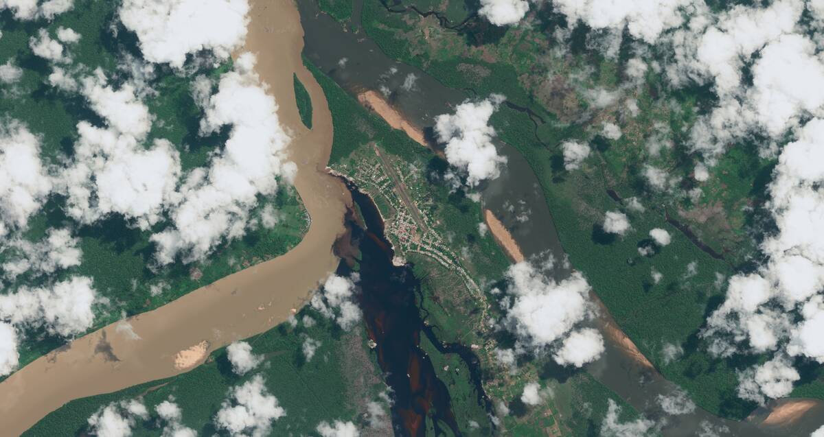 San Fernando de Atabapo Overview, Venezuela April 15, 2017