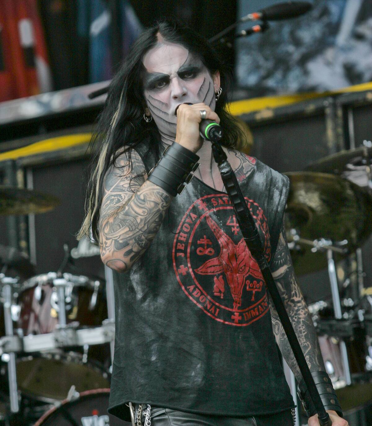 Shagrath of Norwegian symphonic black metal band Dimmu Borgir Archive