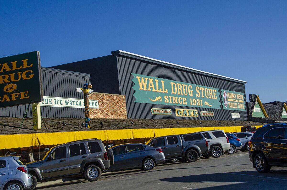 South Dakota, Wall, Hustad's Wall Drug Store Complex