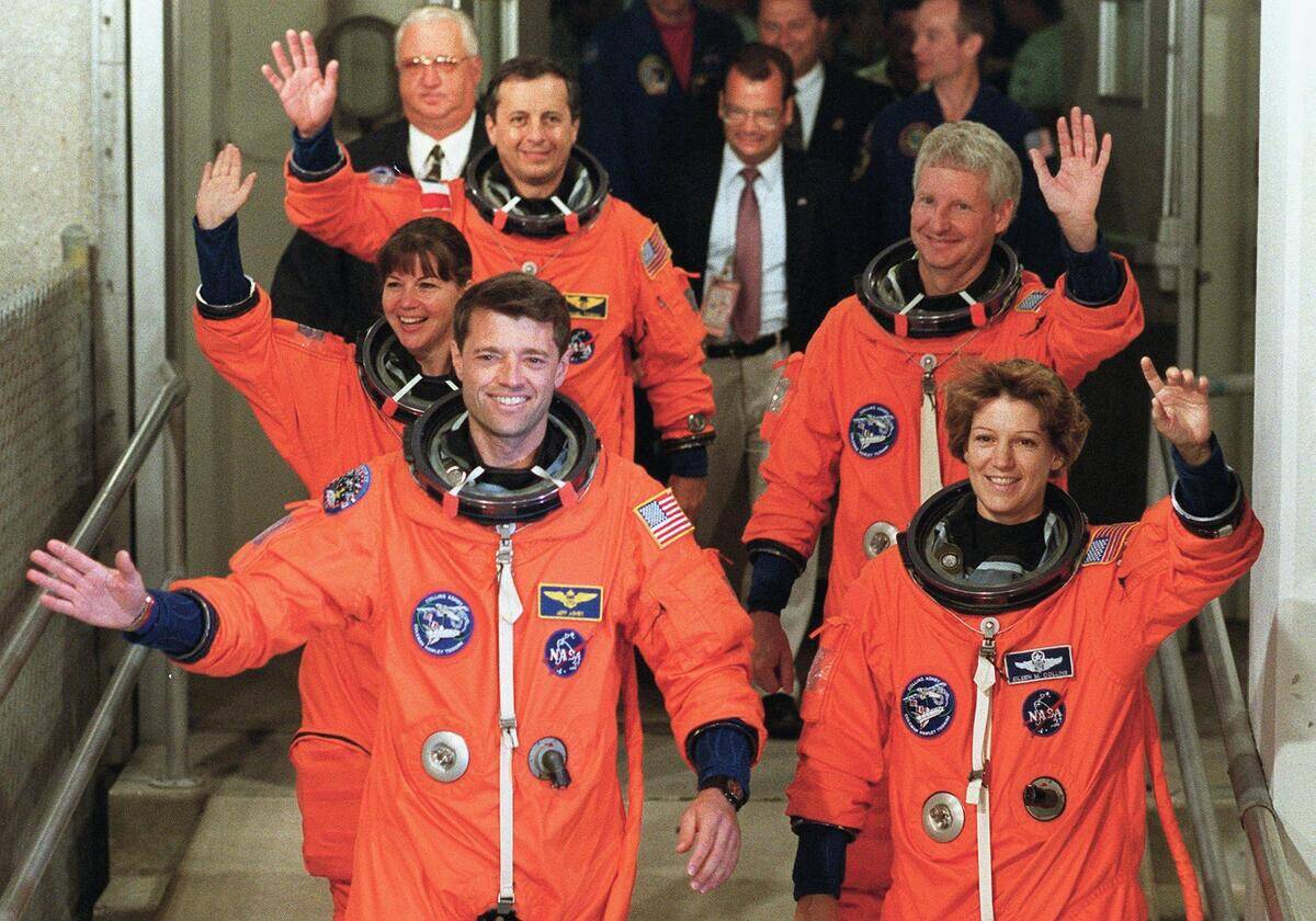 SPACE-SHUTTLE COLUMBIA-CREW