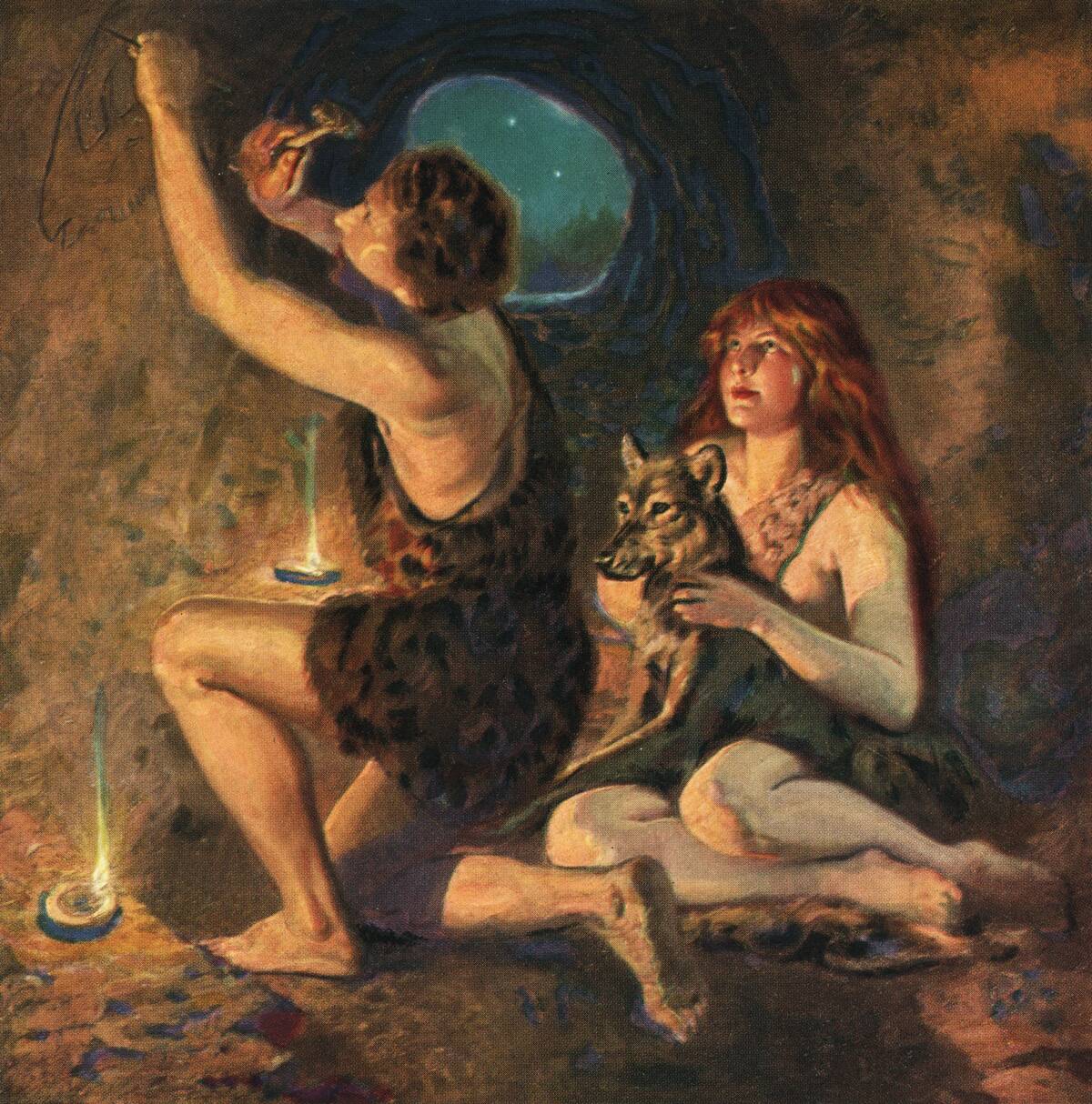 The Creation Of Cave Art