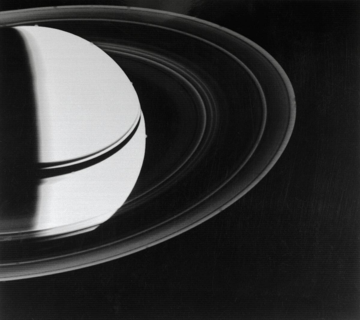 The Planet Saturn In Picture/Voyager