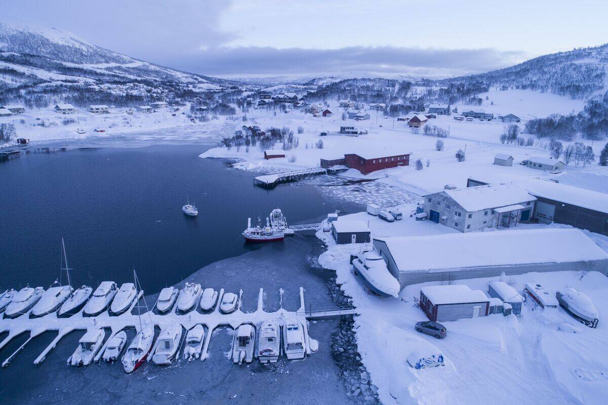 TOPSHOT-NORWAY-ARCTIC-ENVIRONMENT-WINTER