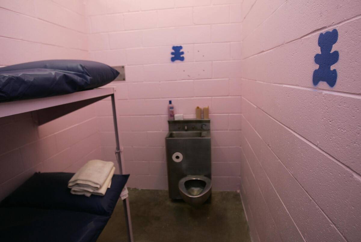 View of the two-bed cell 14 November 200