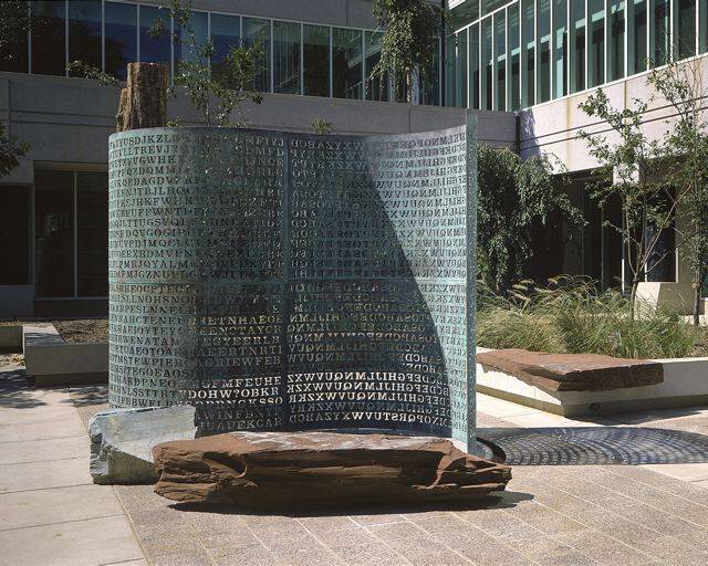 Kryptos_sculptor