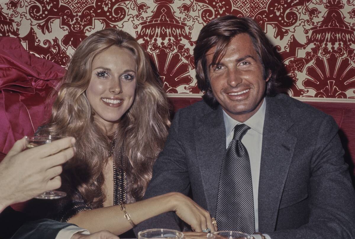 Alana Collins & George Hamilton