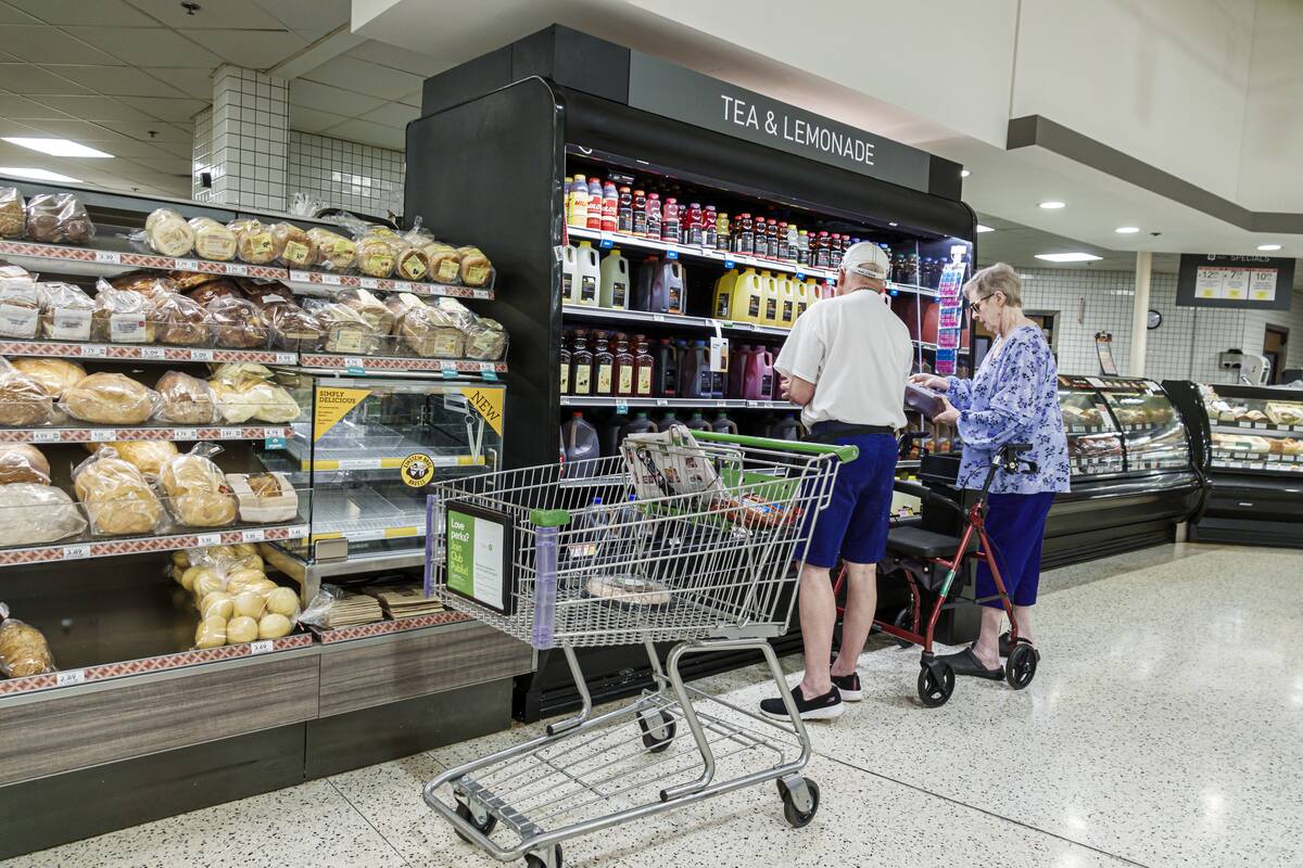 Athens, Georgia, Publix, Grocery Store, senior couple shopping, using walker
