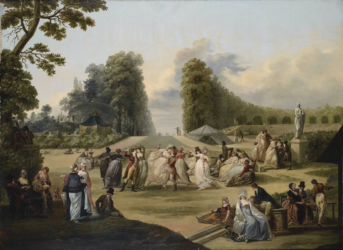 Ball in the Tivoli Gardens, Paris, 1799