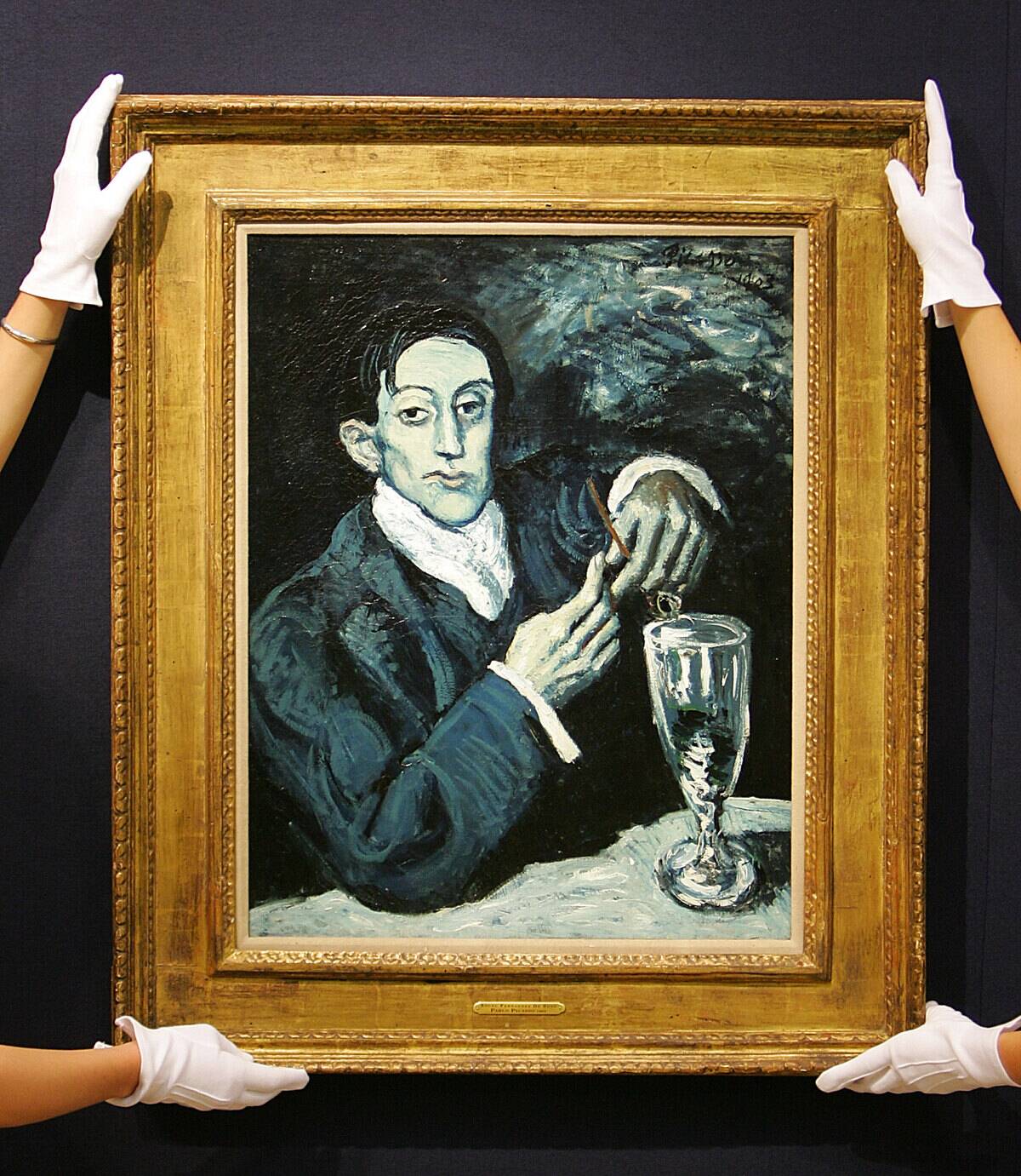 BRITAIN-ENT-ARTS-PAINTING-PICASSO