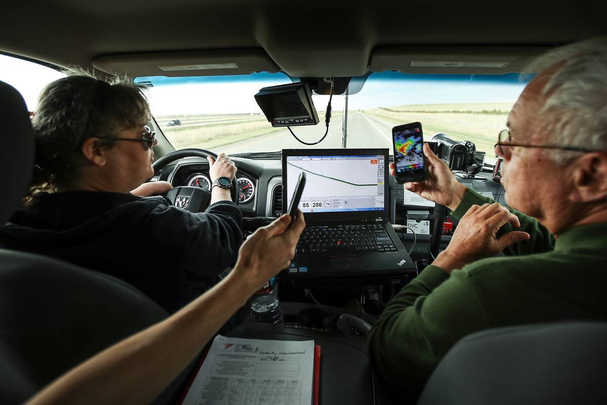 Center For Severe Weather Research Scientists Search For Tornadoes To Study