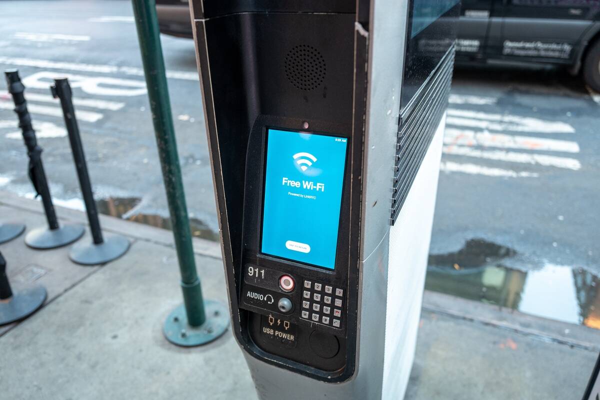 City Wi-Fi Kiosk