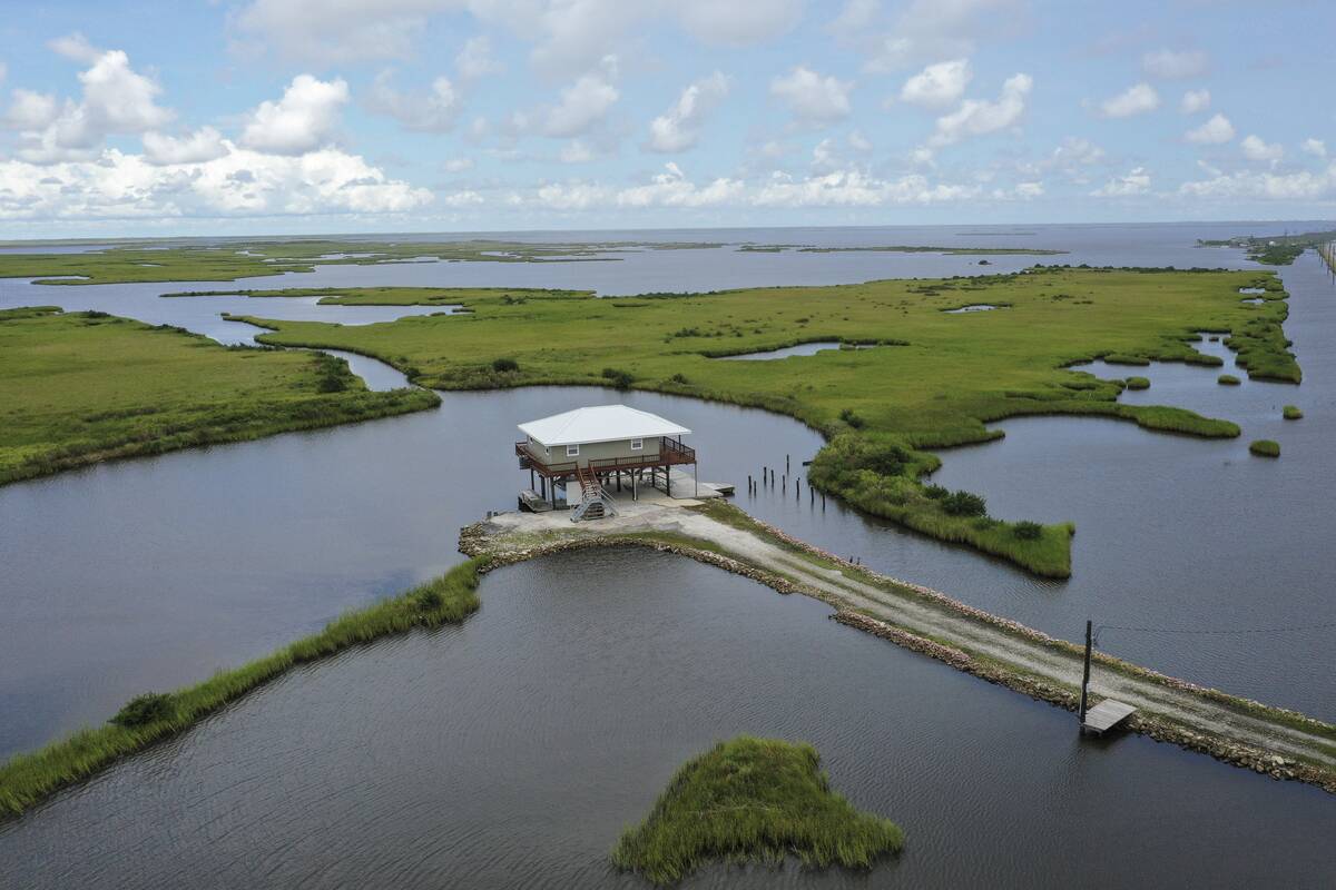 Combination Of Rising Sea Levels And Subsiding Land Endanger Louisiana Coast