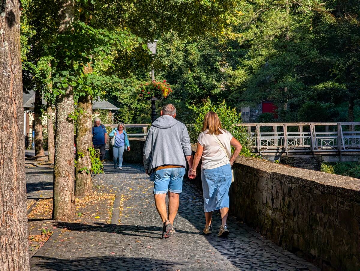 Couple Walking Hand In Hand