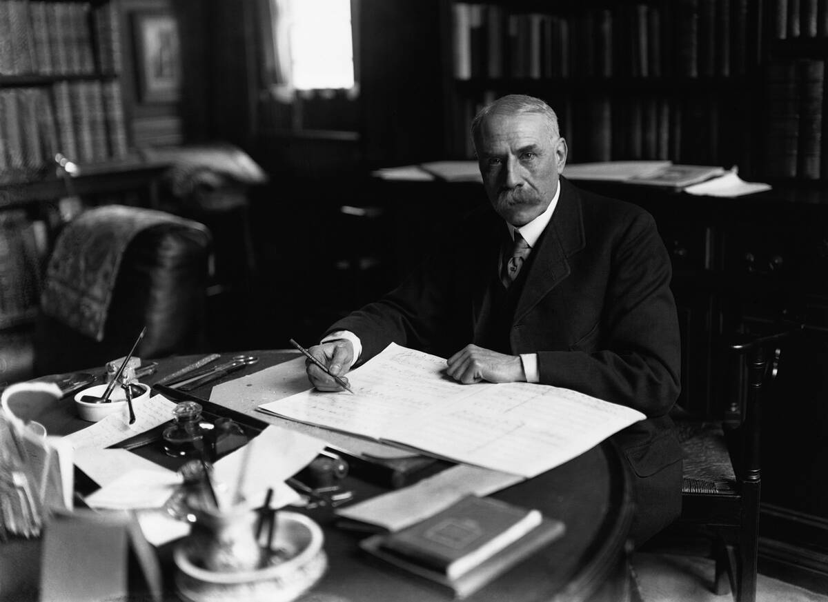 English Composer Sir Edward Elgar
