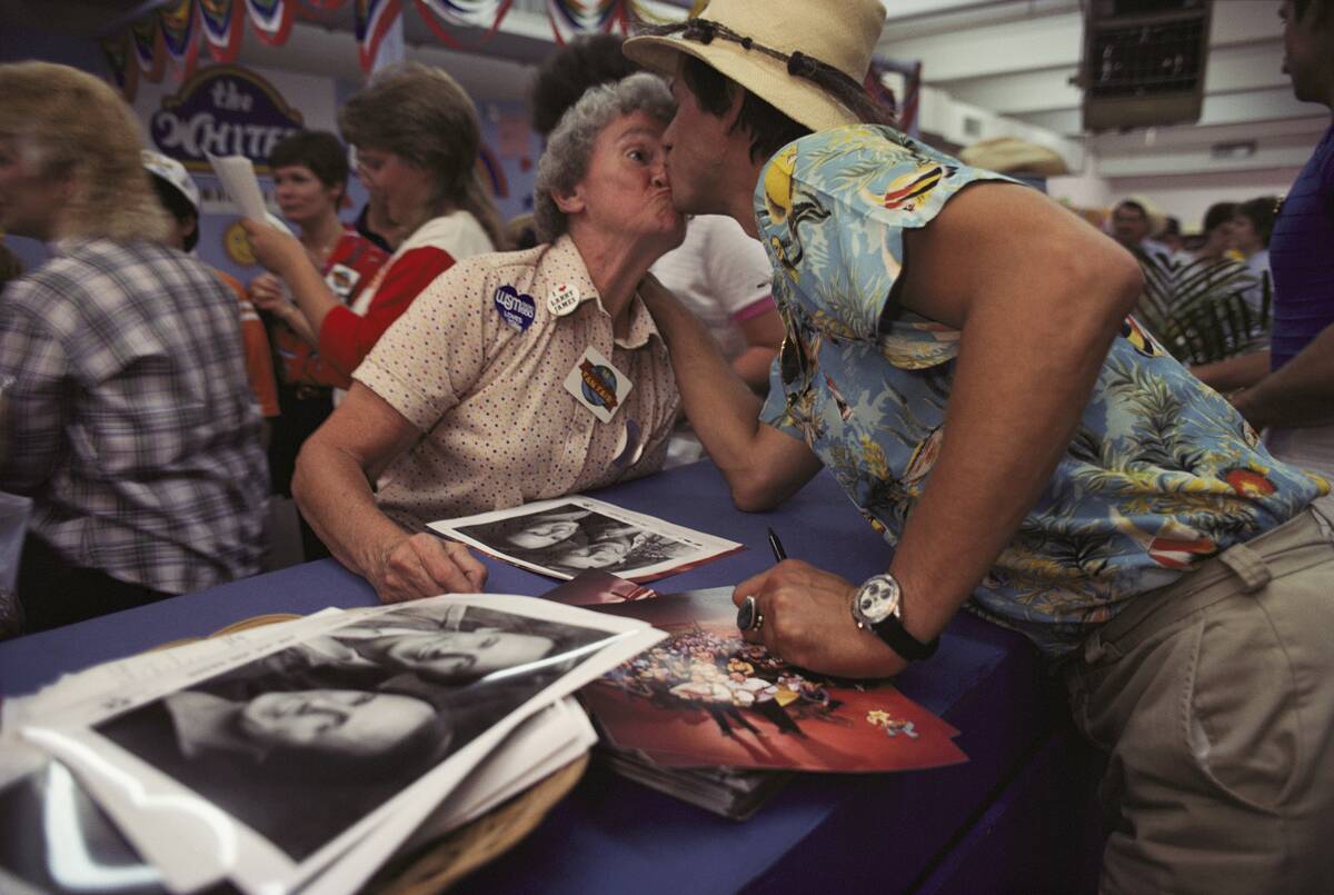 Fan Kissing Musician