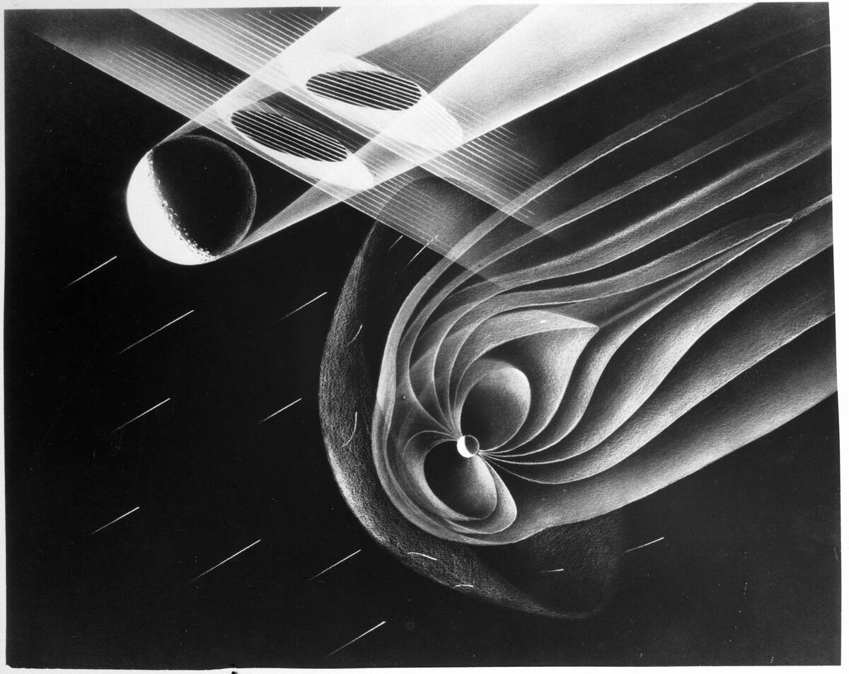 Interpretation of the Magnetosphere of the Moon