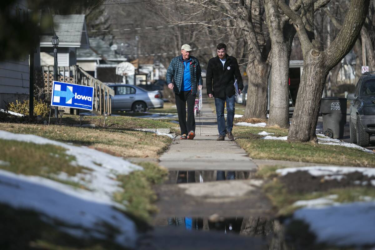 Iowa Caucus Bernie Sanders
