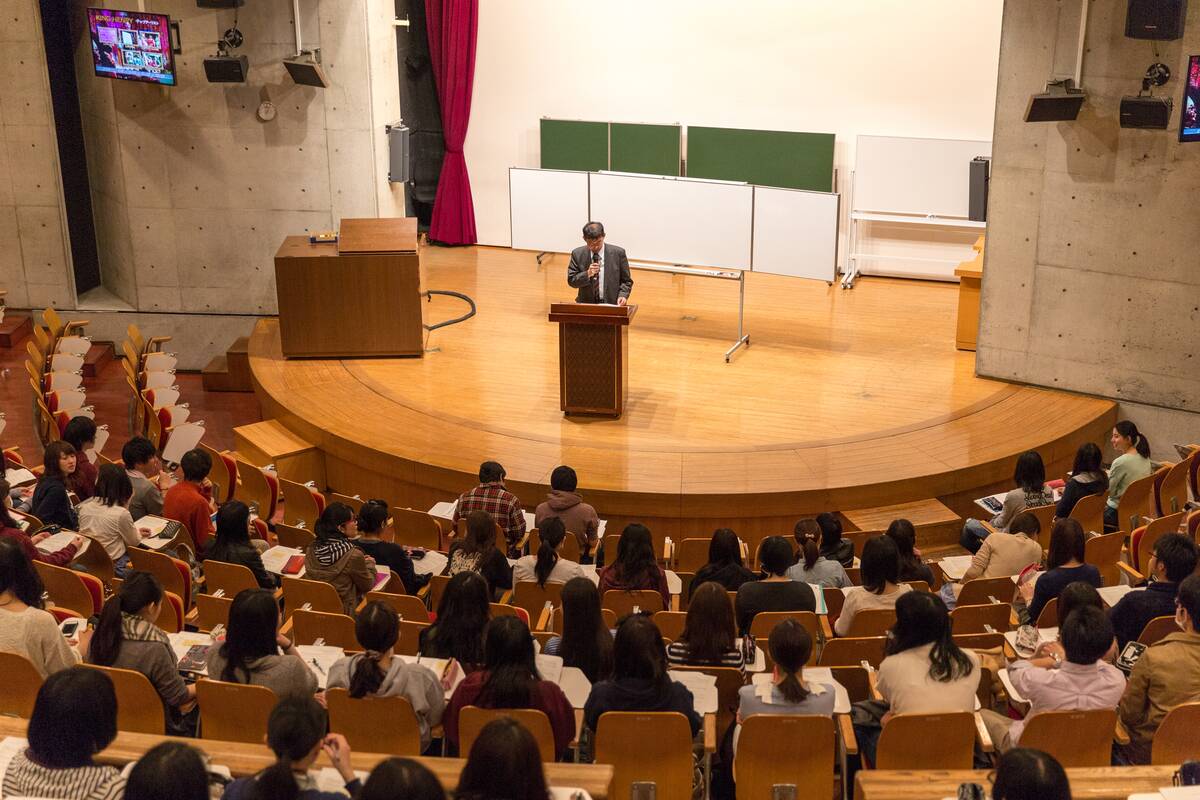 Japanese Students in Tokyo, Japan