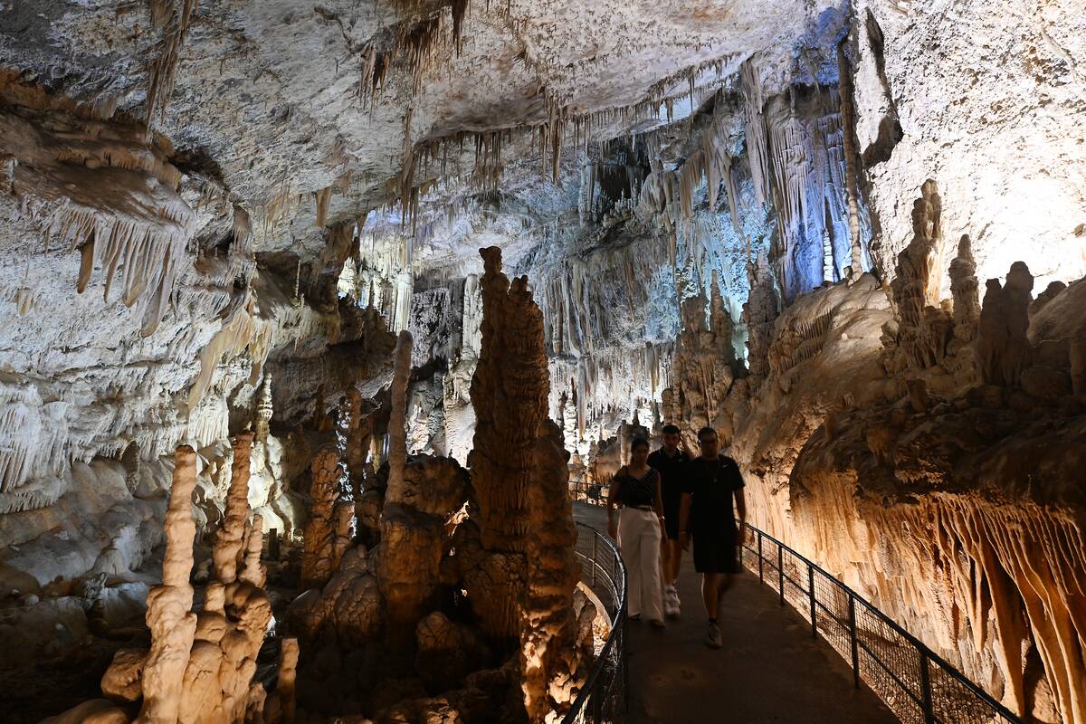 Jeita Grotto Cave in Lebanon's Jeita