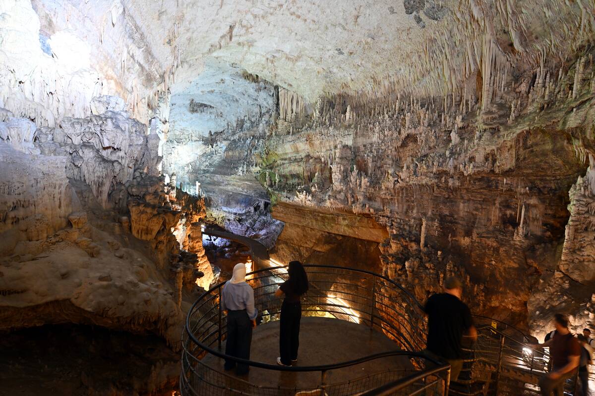 Jeita Grotto Cave in Lebanon's Jeita