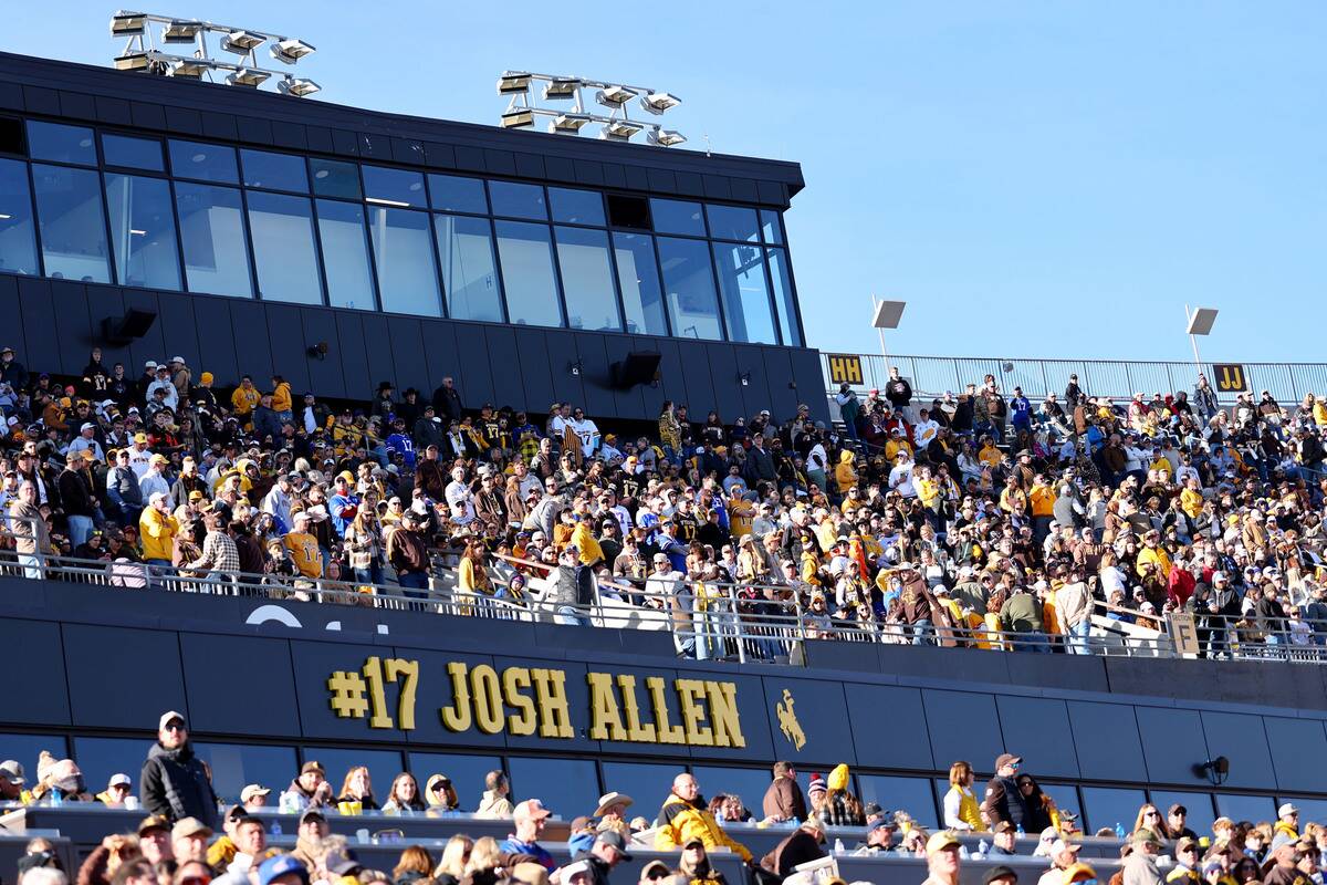 Josh Allen Honored With Wyoming Football Jersey Retirement Ceremony