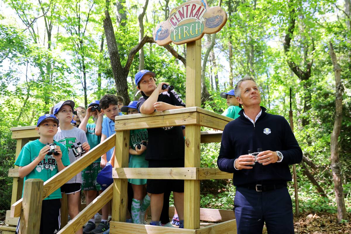 Luke Donald Attends Girls County Championship