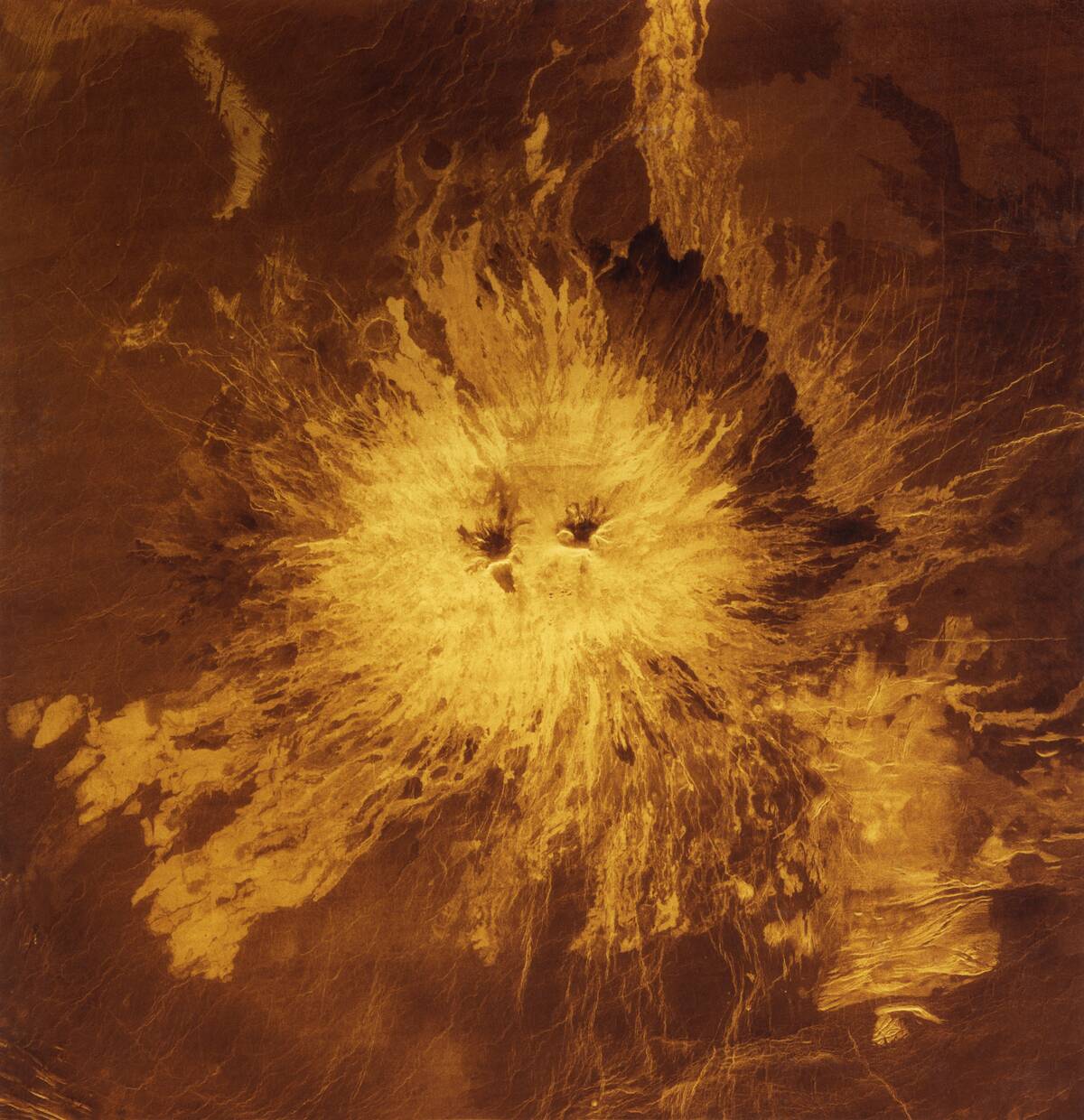 Magellan Radar Image of Venus