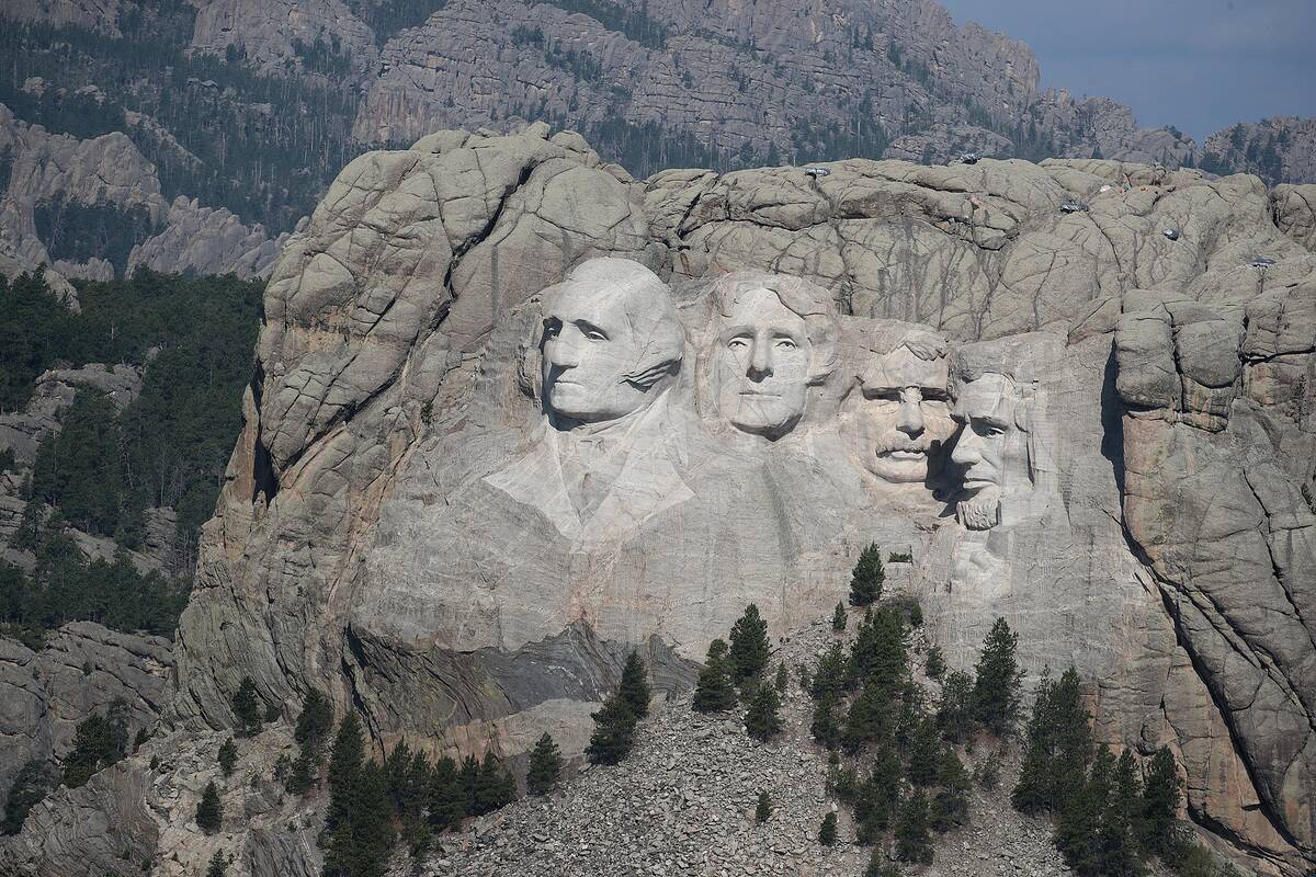 Mount Rushmore National Memorial And Keystone, South Dakota Prepare To Host President Trump
