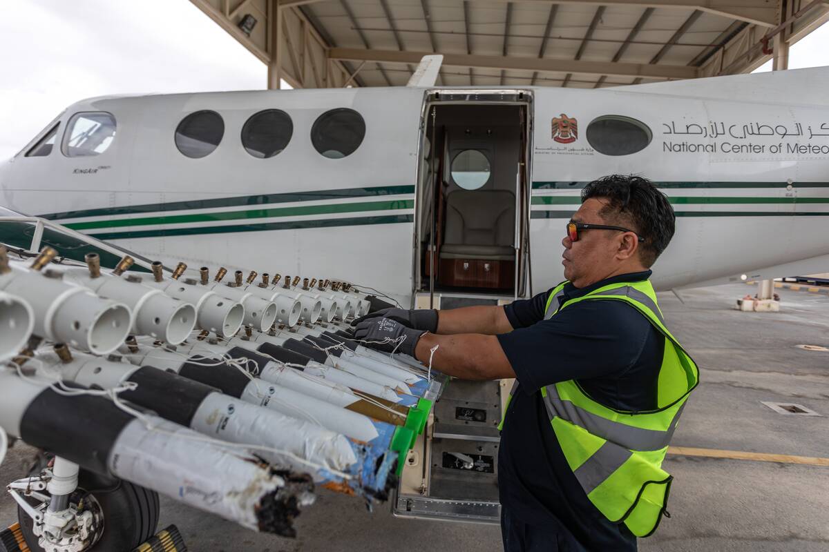 Onboard With UAE's Weather-Altering Cloud Seeding Pilots
