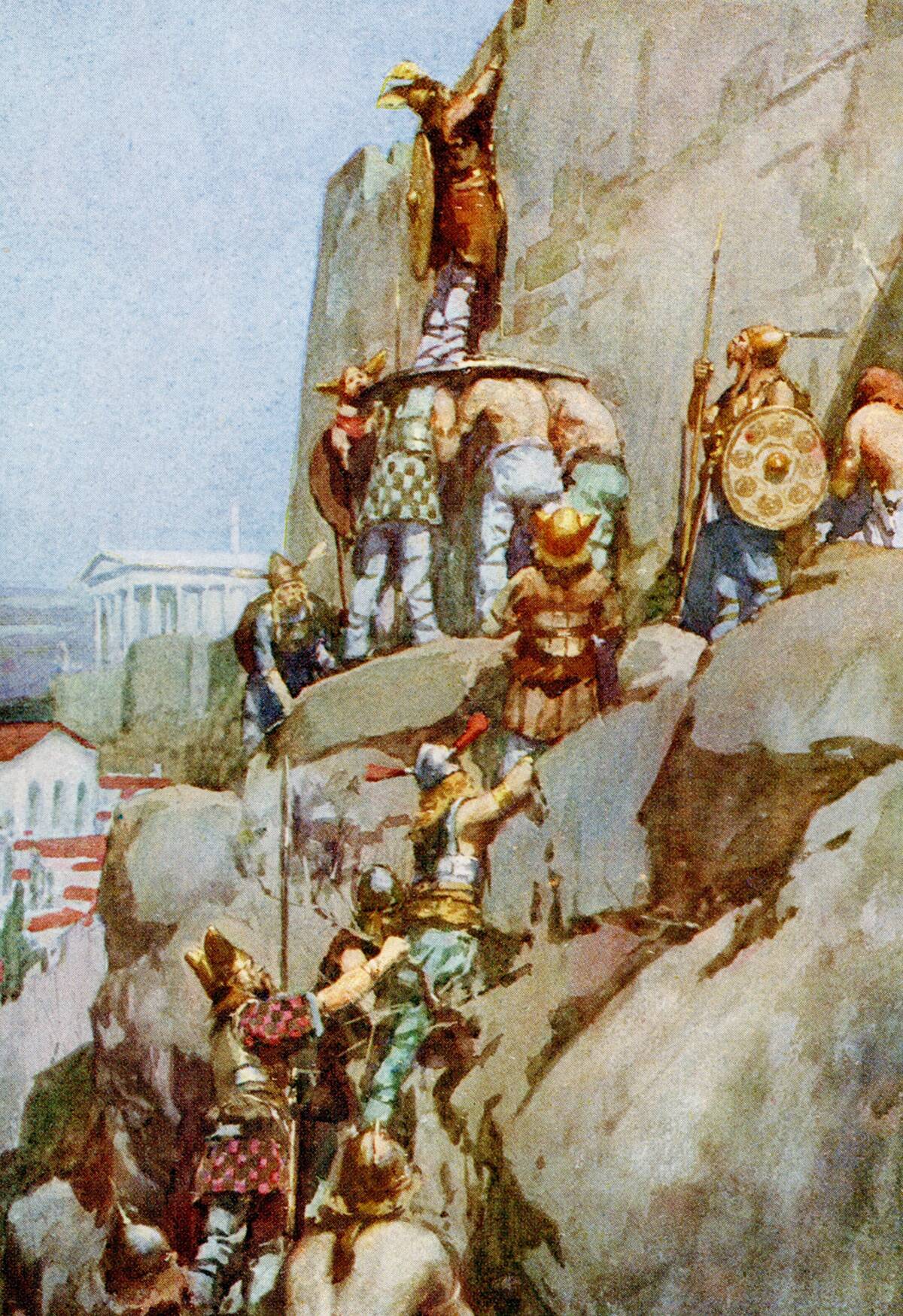 One by One the Gauls Followed Each Other