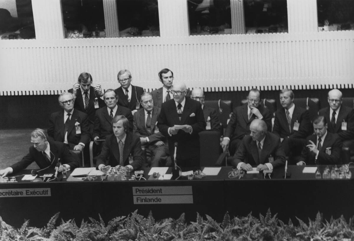 OSCE Summit In Helsinki