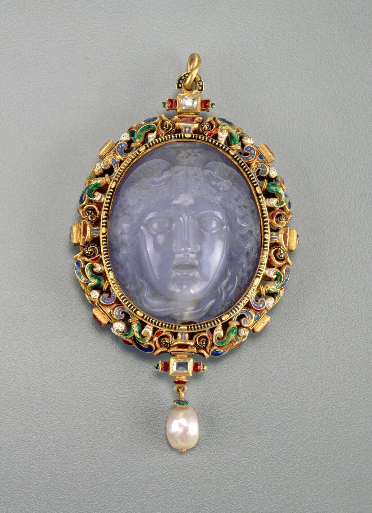 Pendant With The Head Of Medusa