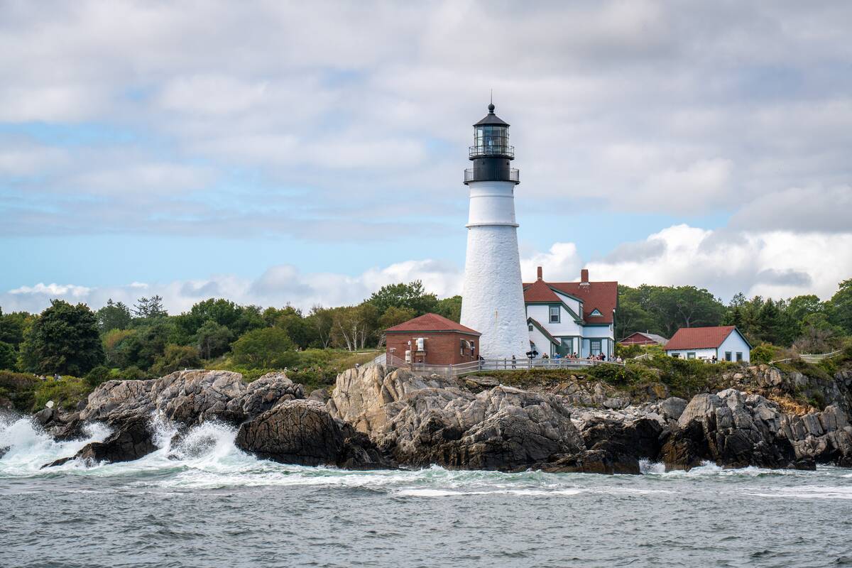 Portland Head Light Maine coast