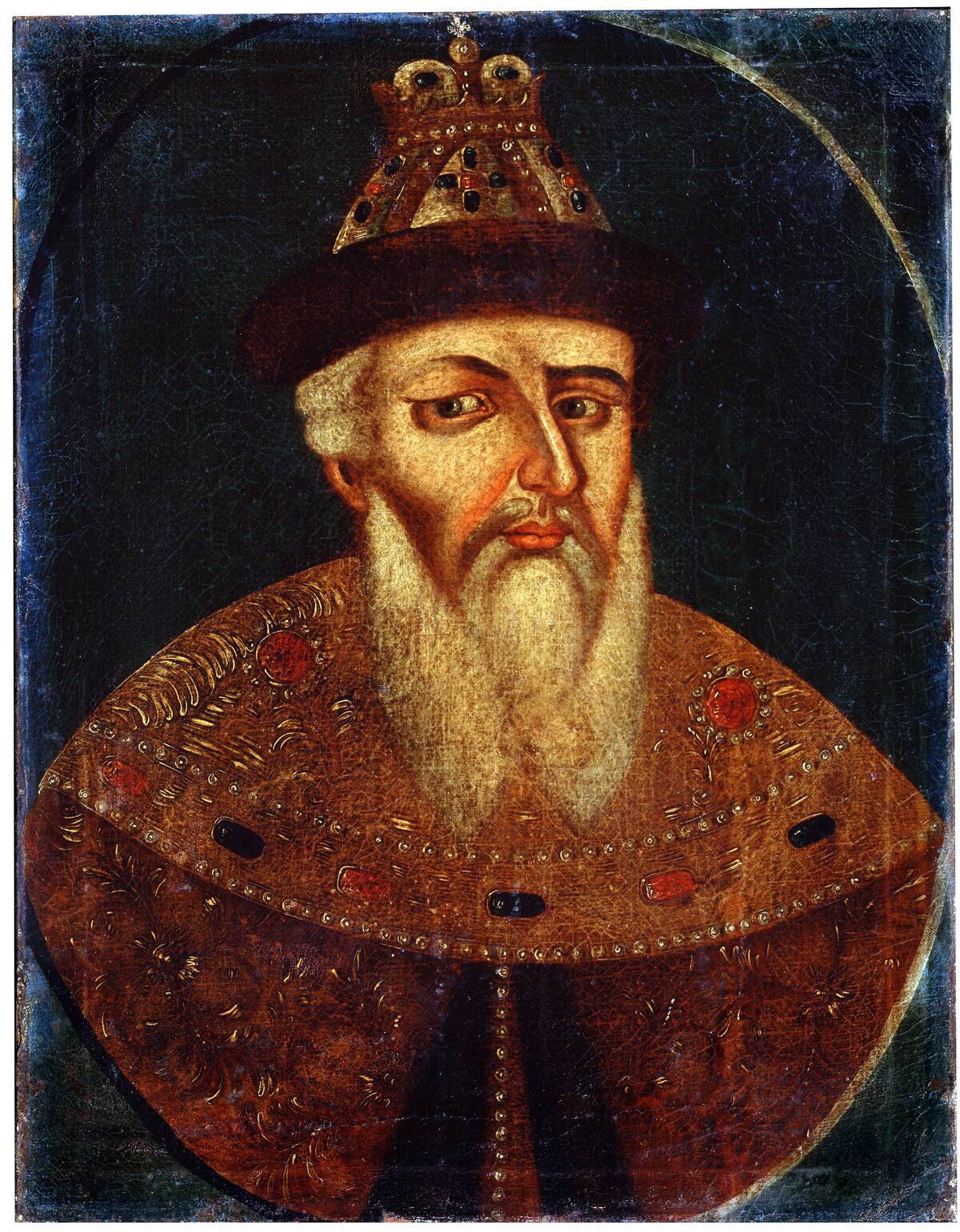 'Portrait of Tsar Ivan IV the Terrible', early 18th century. Artist: Anon