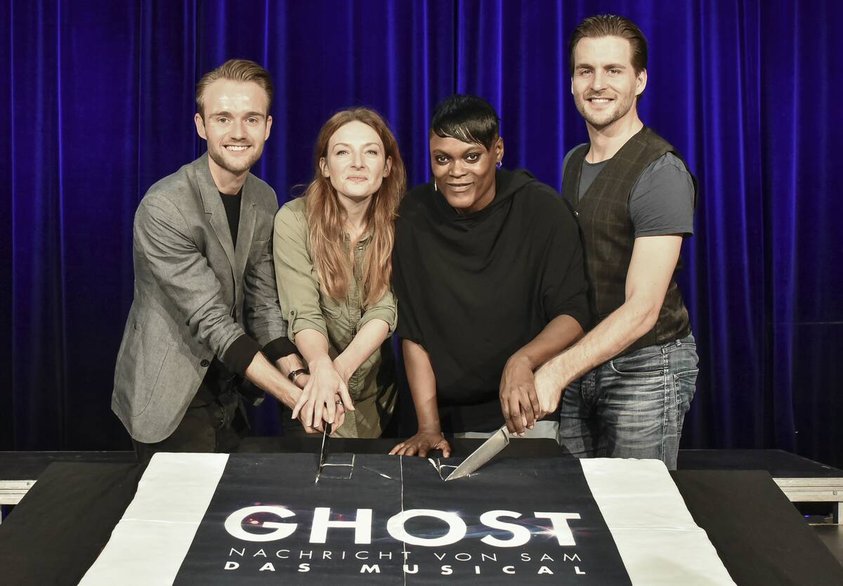 Rehearsal Of 'Ghost - The Musical' In Berlin