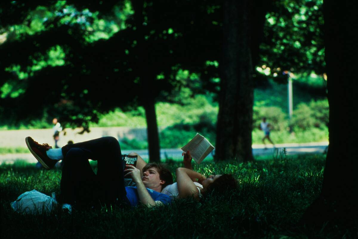 Relaxing In The Park