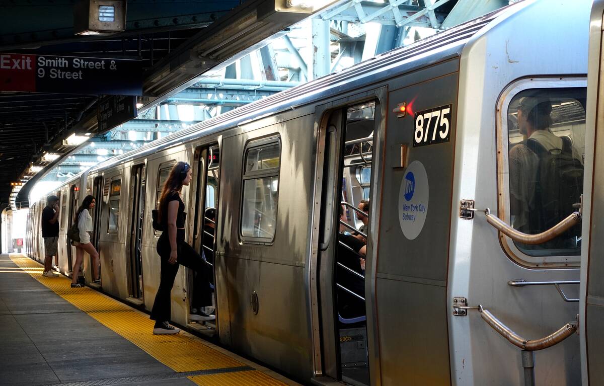 Smith Street - 9th Street Subway Station in New York City
