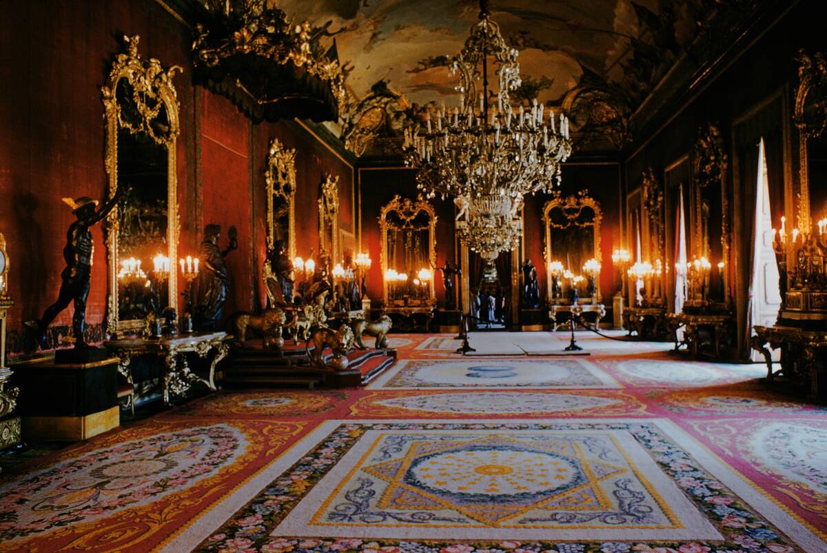 The Royal Palace Of Madrid, Spain