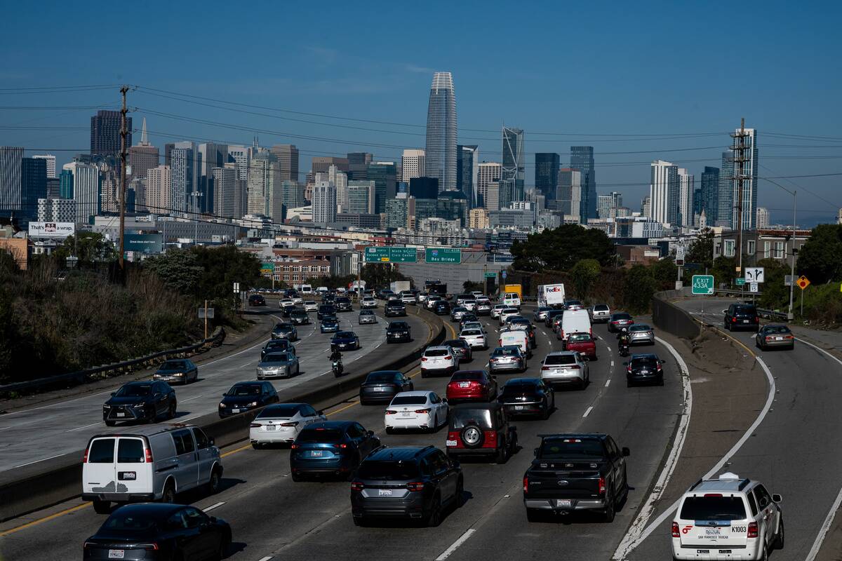 Traffic Ahead Of The Thanksgiving Holiday