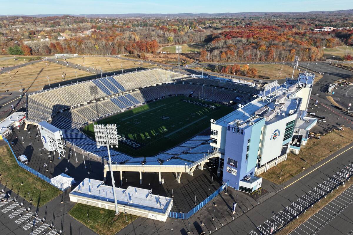 UConn Pratt & Whitney Stadium at Rentschler Field